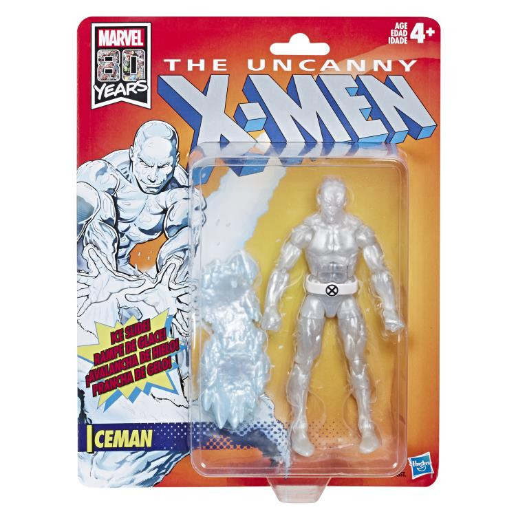 Image of X-Men Retro Marvel Legends 6-Inch Action Figures - Iceman