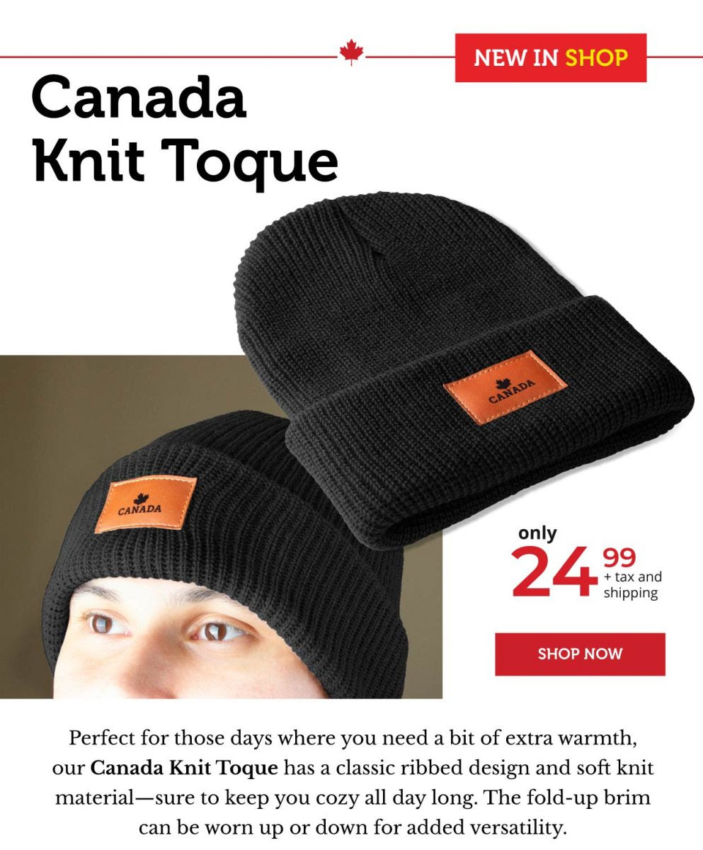 Canada Knit Toque