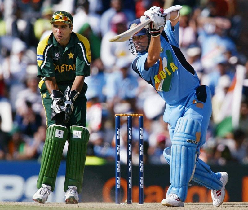 Sachin Tendulkar was the first cricketer to aggregate 600+ runs in one World Cup