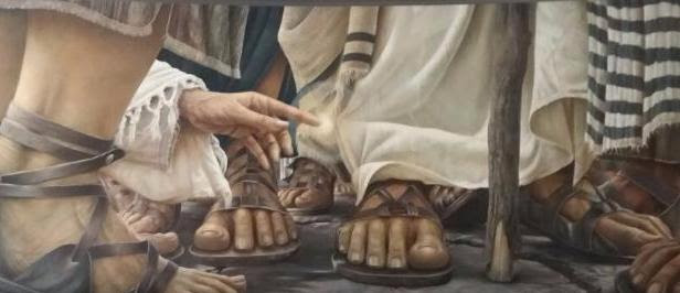 Messiah's feet