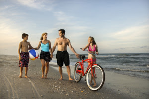 http://www.dreamstime.com/stock-images-family-walking-down-beach-image2046074