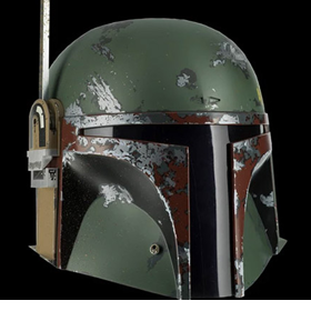 Star Wars Boba Fett (Empire Strikes Back) 1:1 Scale Precision Crafted Replica Helmet