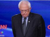 Sen. Bernie Sanders, I-Vt., participates in a Democratic presidential primary debate at CNN Studios in Washington, Sunday, March 15, 2020. (AP Photo/Evan Vucci)