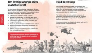 Russia threat? Or jihad? Sweden distributes ‘be prepared for war’ leaflet to all 4.8m homes