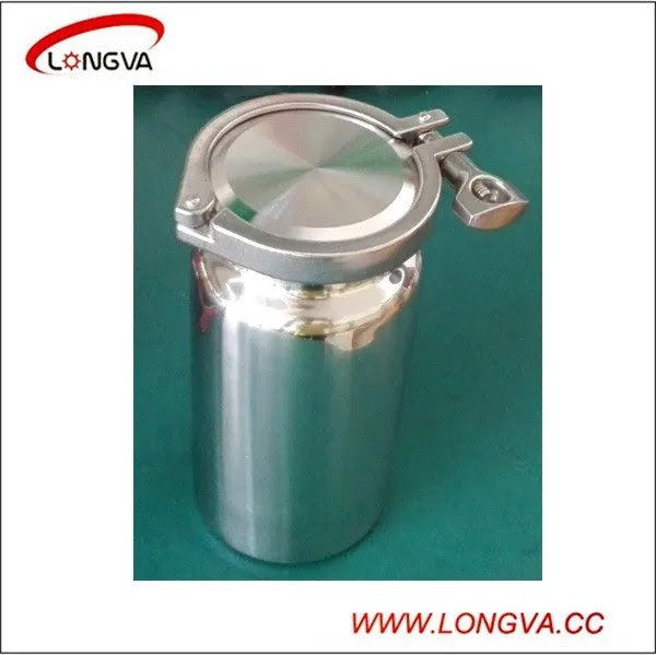 2 Liter Stainless Steel Sanitary Bottle With Triclamp Lid Buy