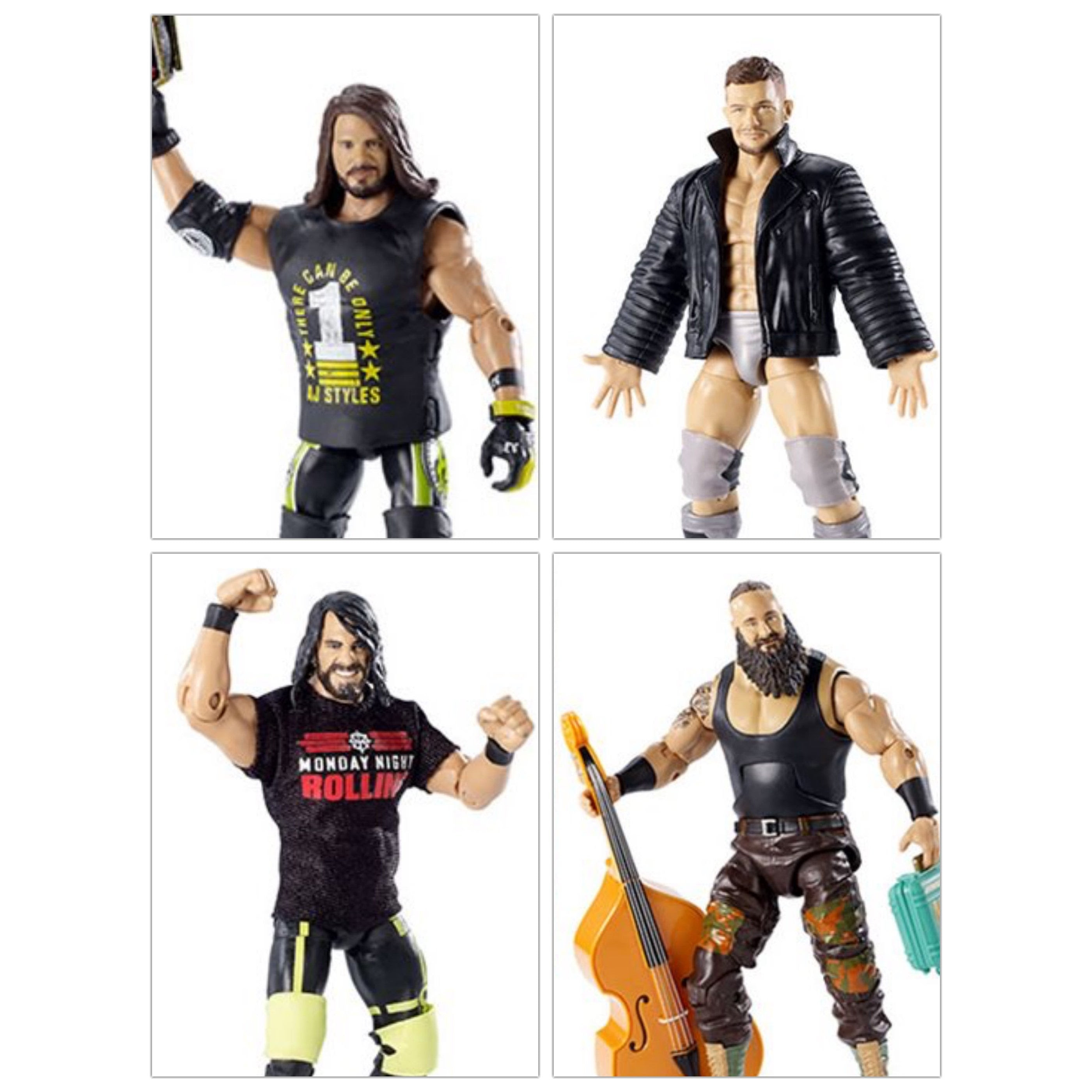 Image of WWE Wrestling Top Picks Elite Wave 2 - Set of 4 Action Figures (RE-STOCK)