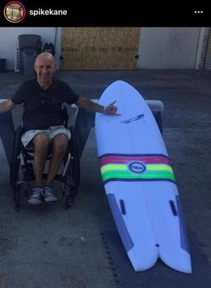 Para surfer has message for those who stole his custom surfboard ahead of surf competition