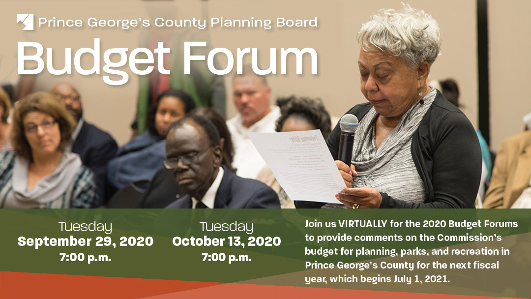 Planning Board Budget Forum