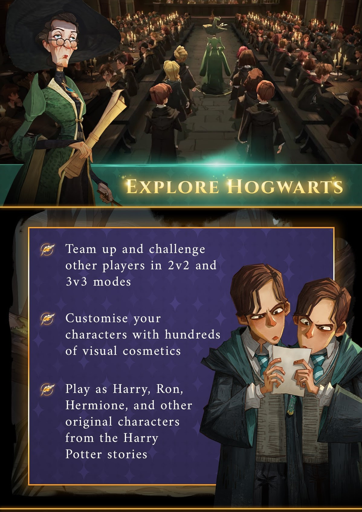 Explore Hogwarts!