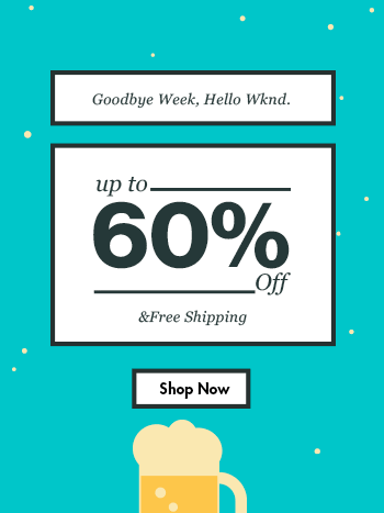 Weekend Sale: up to 60% OFF +.