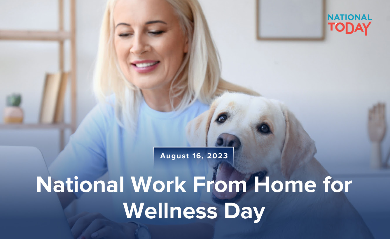 WFHforWellness - National Today Choose Healthy Habits For National Work From Home For Wellness Day 8a081a42-d9ff-67b9-963a-34771551dc85