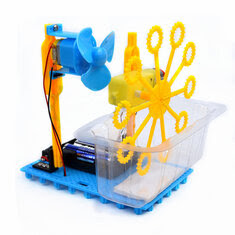 Small Hammer STEAM DIY Bubble Blister Robot Educational Kit