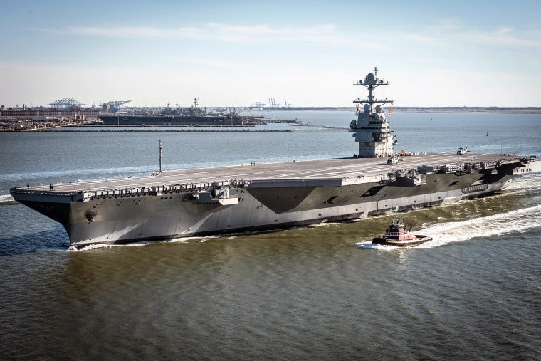 nave da guerra ford CVN 78 corazzata