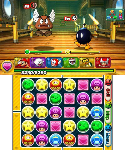 Rescue Princess Peach from Bowser in Puzzle & Dragons Super Mario Bros. Edition or defeat the evil g ...