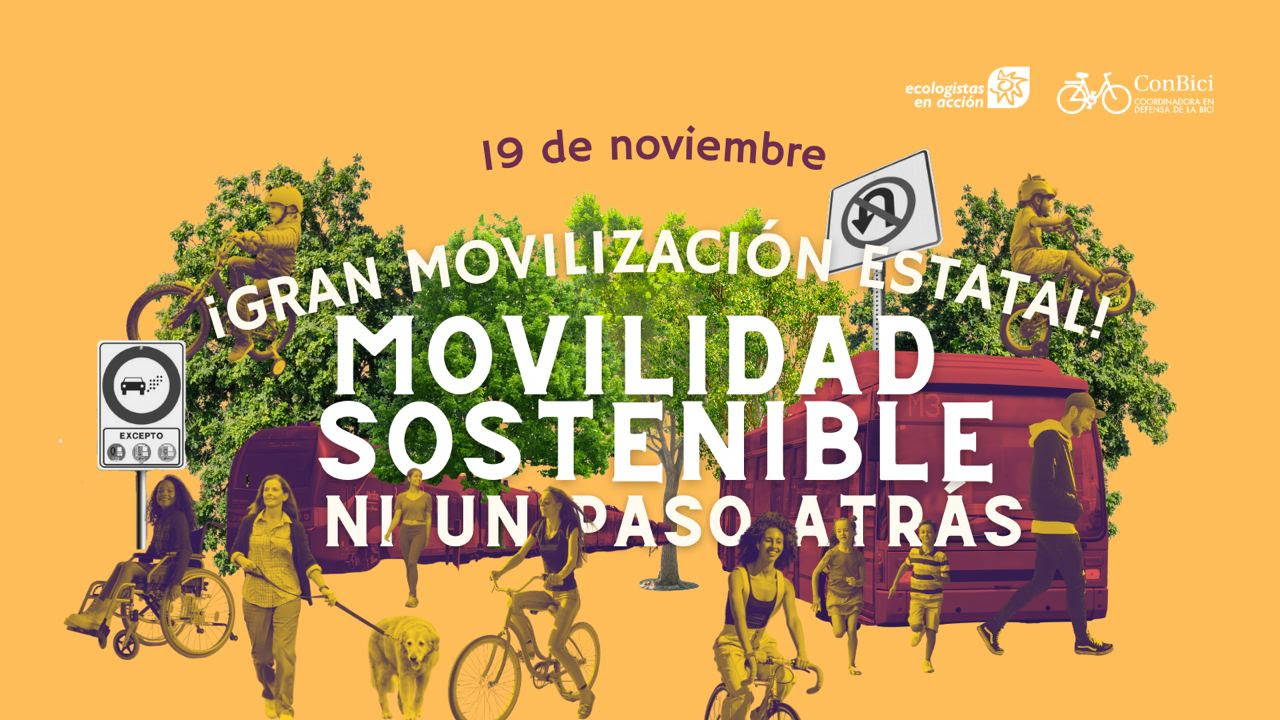 movilidad sostenible ni un paso atras