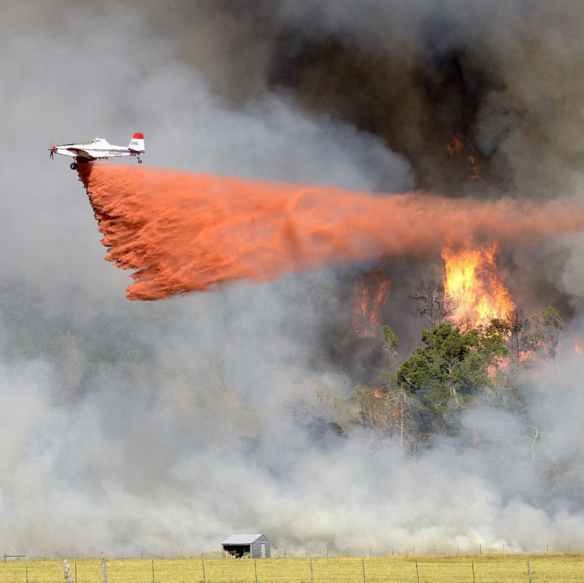 Crews fight the Bastrop wildfire - from TPWD