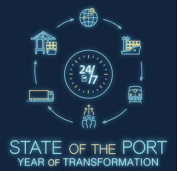State of the Port 2022 – Year of Transformation logo