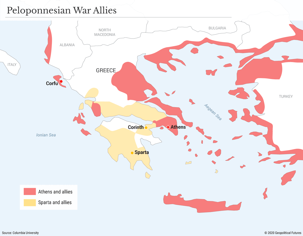 Alleati di guerra del Peloponneso