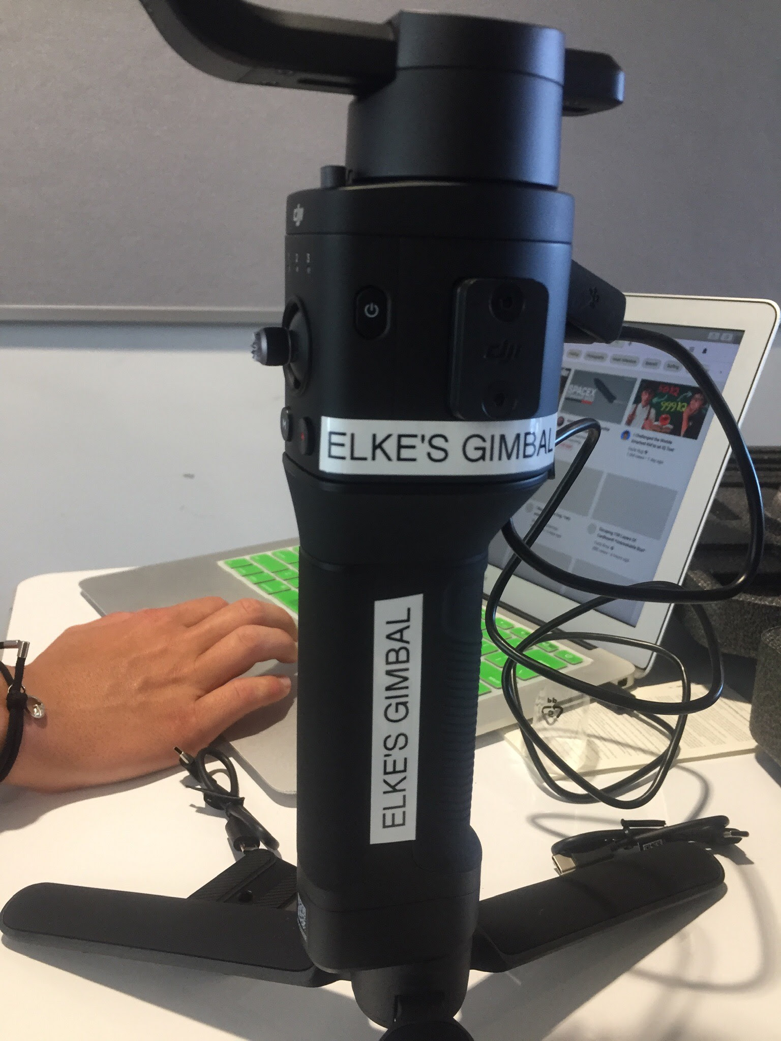 Elke's Gimbal - The BPM Student Challenge 2020 school prize money went towards this excelent piece of kit for Wakatipu High School