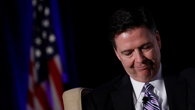 Comey and the FBI are no longer considered card-carrying members of the "deep state", writes Mitrovica [Aaron P. Bernstein/Reuters]