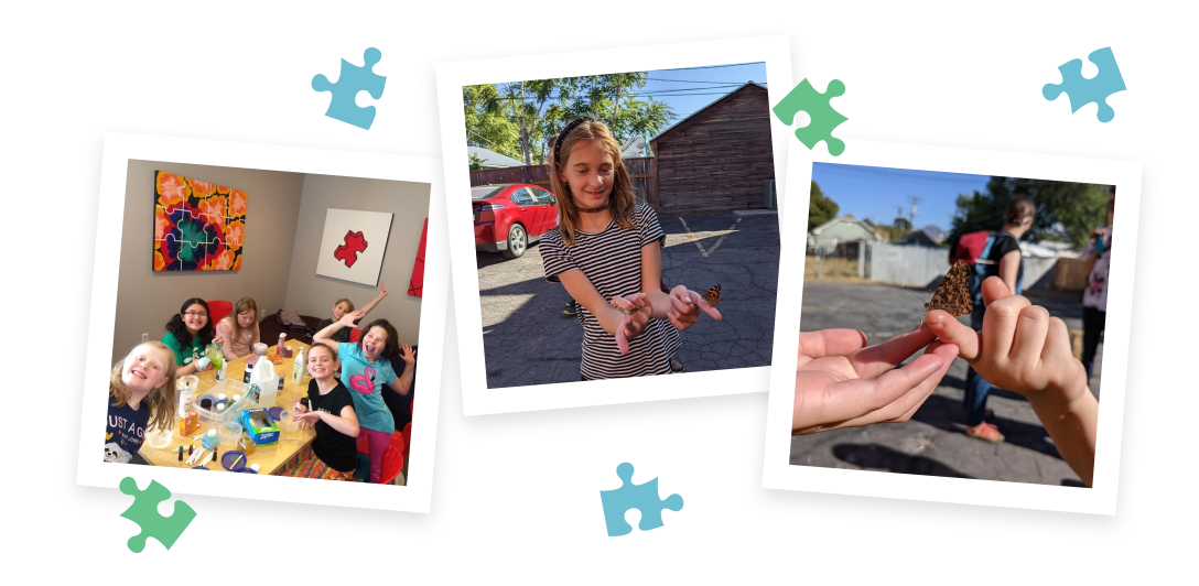fun photos of the kids that Spectropolis helps
