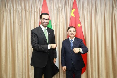 COP28 President-Designate concludes high level visit to China with common understanding for step change to help achieve transformational climate progress at COP28. COP28 President-Designate Dr Sultan Al Jaber and China’s Minister of Ecology & Environment, Huang Runqiu, met in Beijing to discuss climate priorities and strengthen cooperation on mitigation, a just energy transition and adaptation across food, water & health.