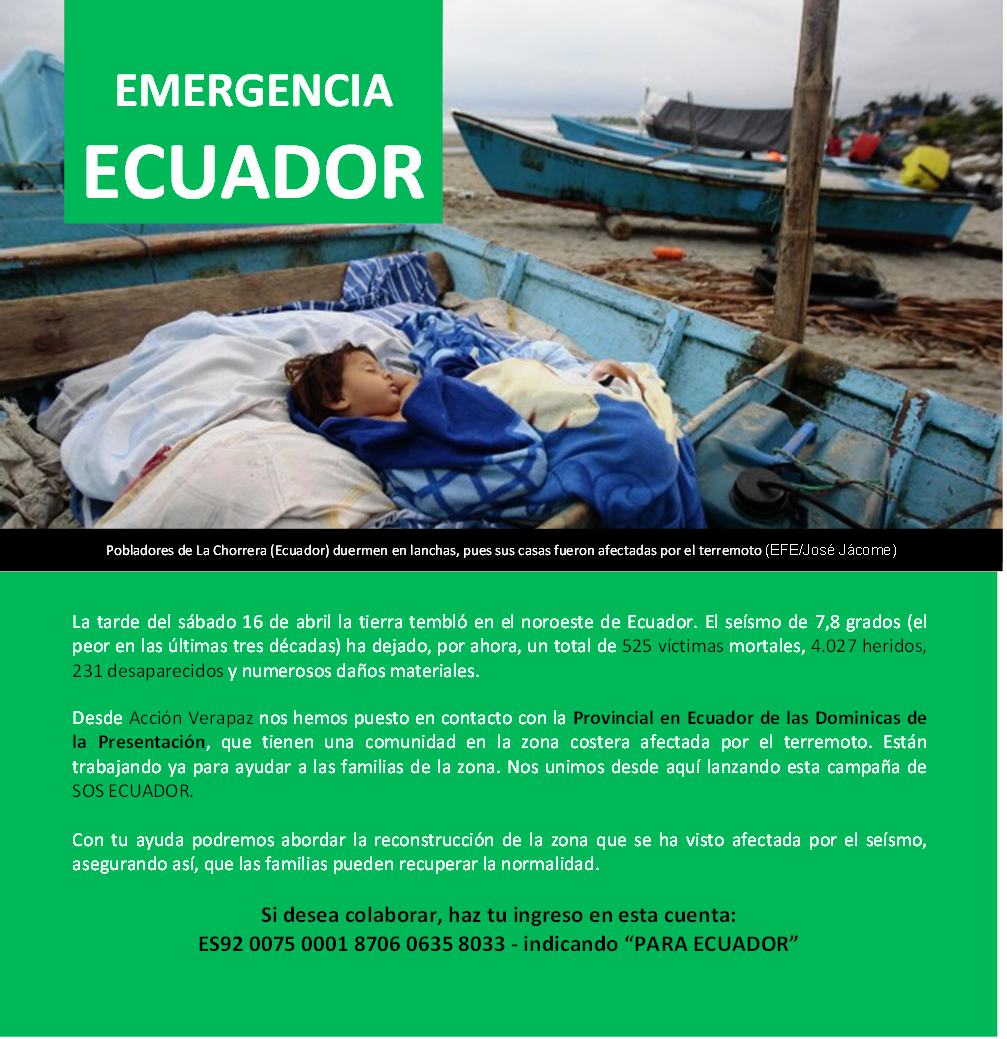 Emergencia ECUADOR