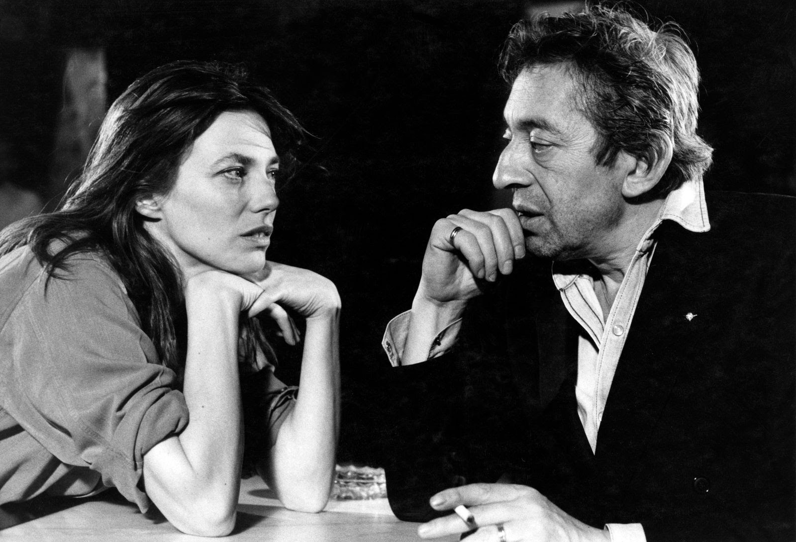 Jane Birkin y Serge Gainsbourg
