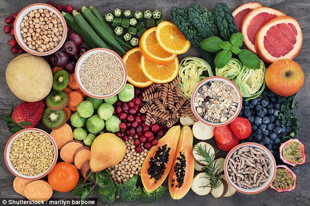 Foods high in fiber, like fruits, legumes and whole grains encourage the gut to produce fatty acids that repair gut leaks and may reduce stress, according to new research