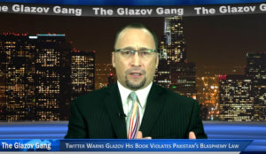 Twitter Warns Glazov His Book Violates Pakistan’s Blasphemy Law