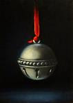 "Old Silver Bell on a Red Velvet Ribbon" - Posted on Thursday, December 11, 2014 by Mary Ashley