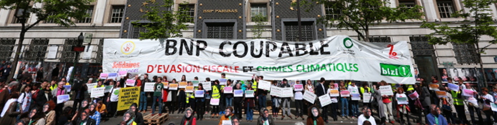 BNP Paribas mise sur le banc des accusés ce 11 avril par les Faucheurs de Chaises 