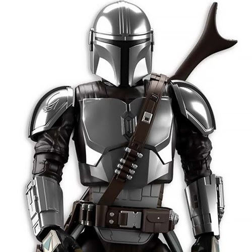 Star Wars: The Mandalorian Mandalorian Beskar Armor Silver Coating Version 1:12 Scale Model Kit Star Wars: The Mandalorian Mandalorian Beskar Armor Silver Coating Version 1:12 Scale Model Kit