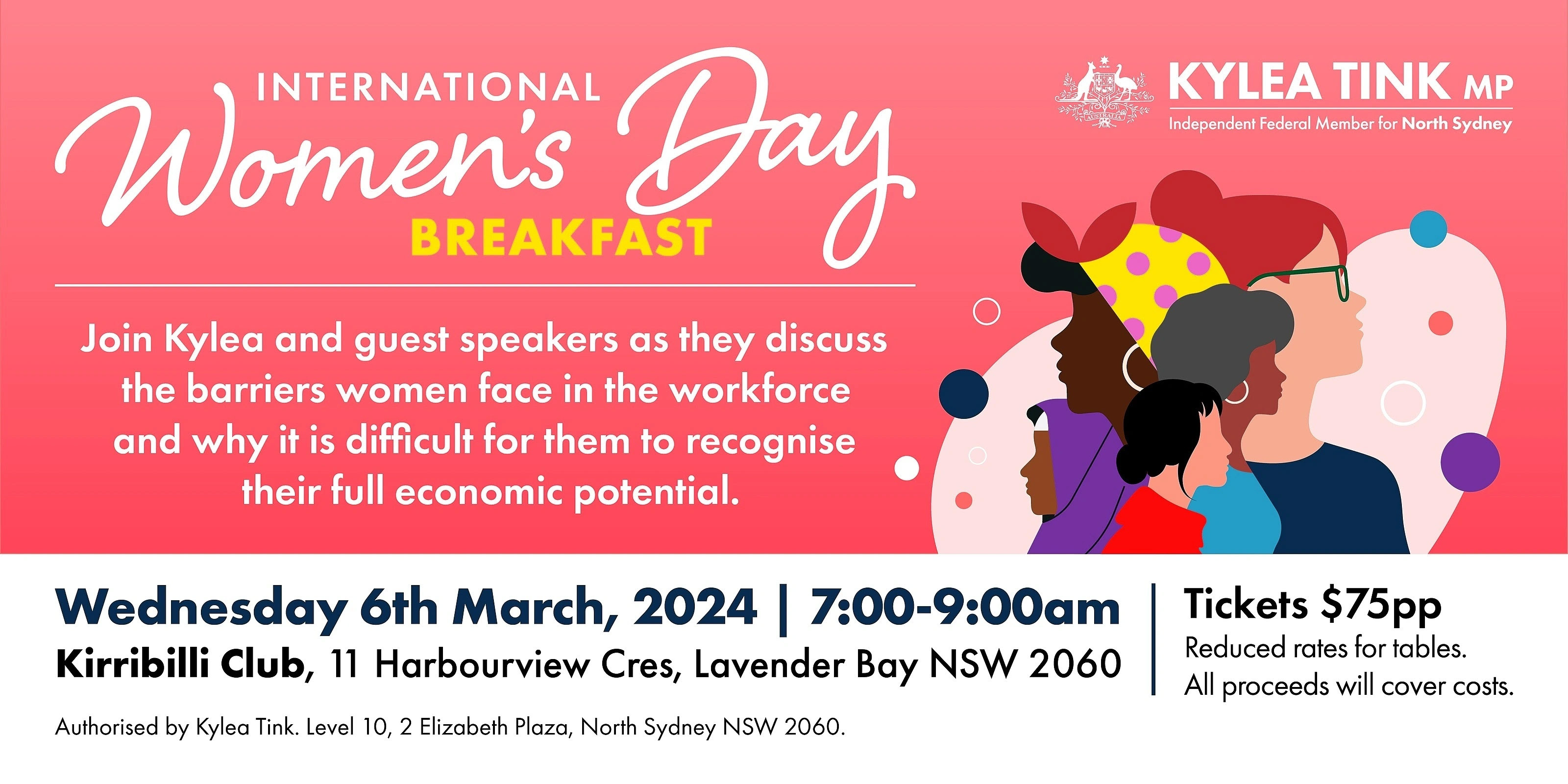 International Women's Day Breakfast 2024