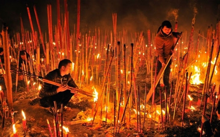 Despite the health and environmental risks posed by some devotional practices, tradition can be a hard habit to break. From telegraph.co.uk