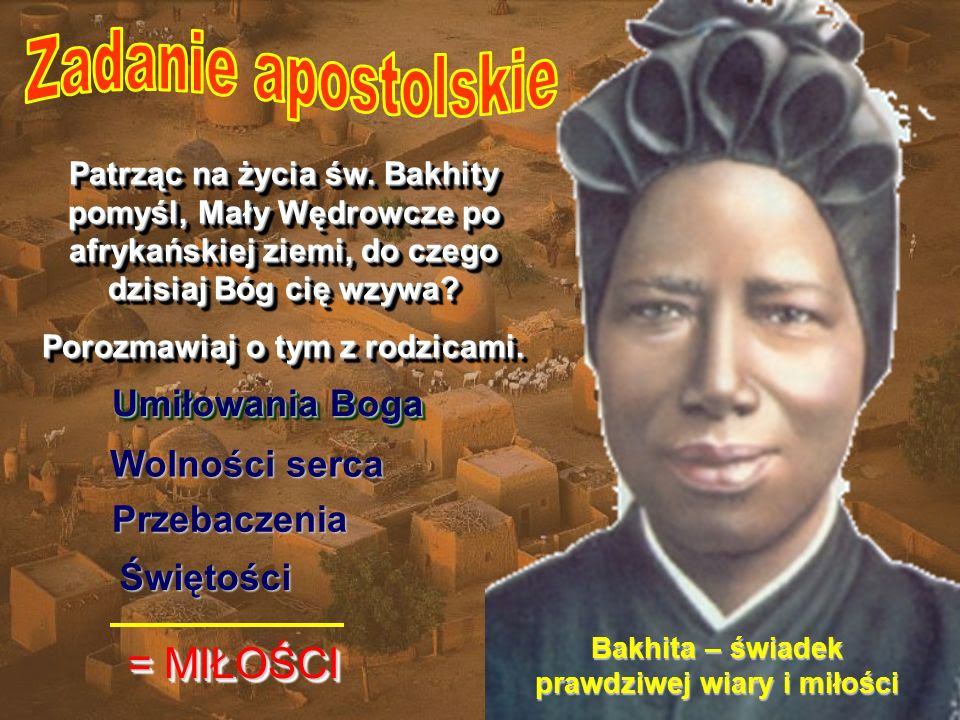 Znalezione obrazy dla zapytania ŚW. JÓZEFINY BAKHITY, DZIEWICY