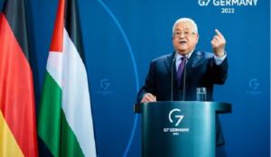 PA’s Abbas tells Germany’s Scholz that Israel has committed ’50 Holocausts’