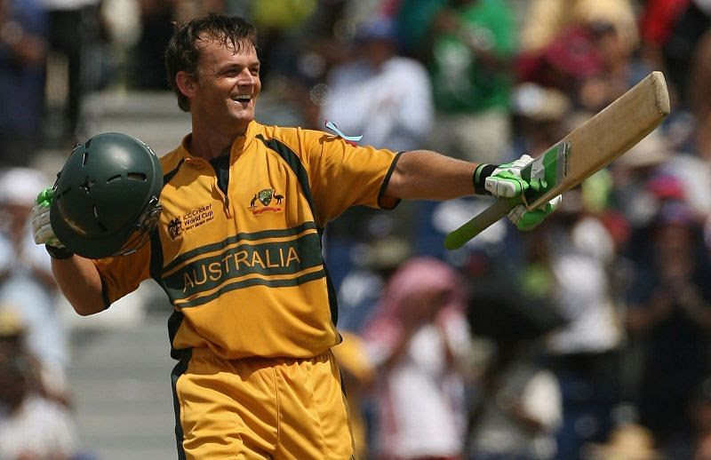 Adam Gilchrist had a great cricketing career for Australia.