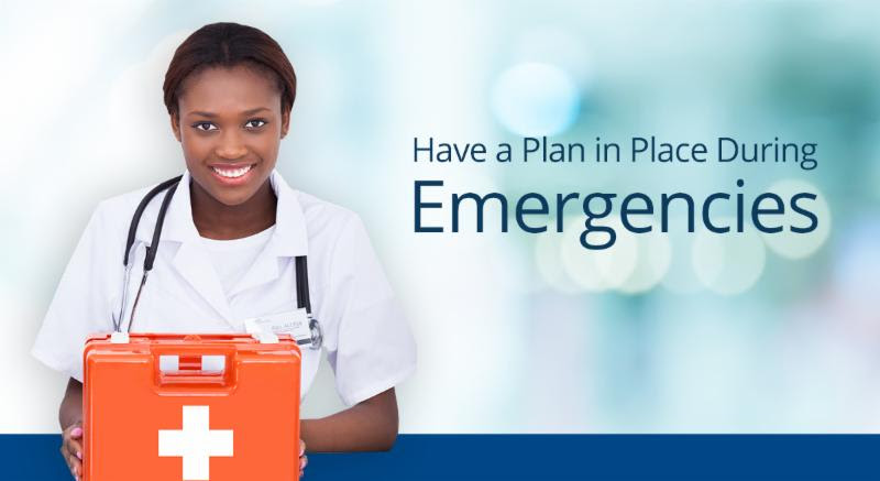 Have Plan In Place for Emergencies