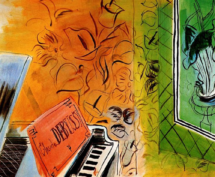 Homage to Claude Debussy, 1952 - Raoul Dufy
