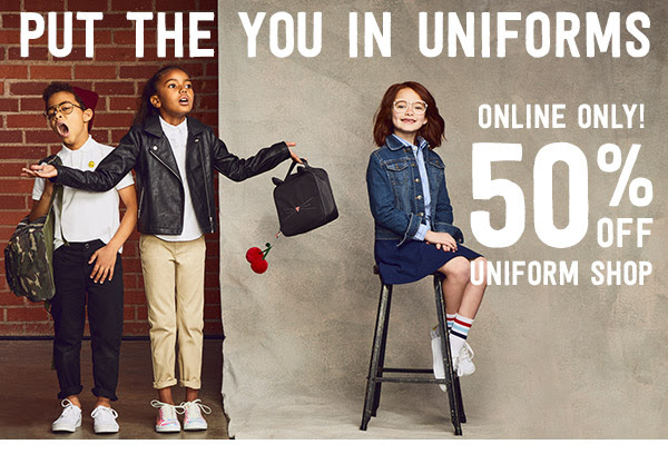 50% Off Uniform Shop