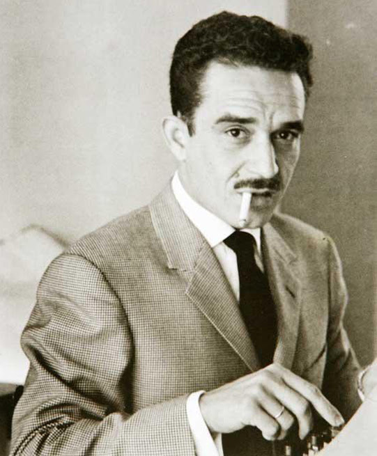 Gabriel García Márquez en Prensa Latina.