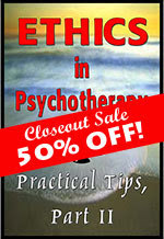 Ethics in Psychotherapy 2