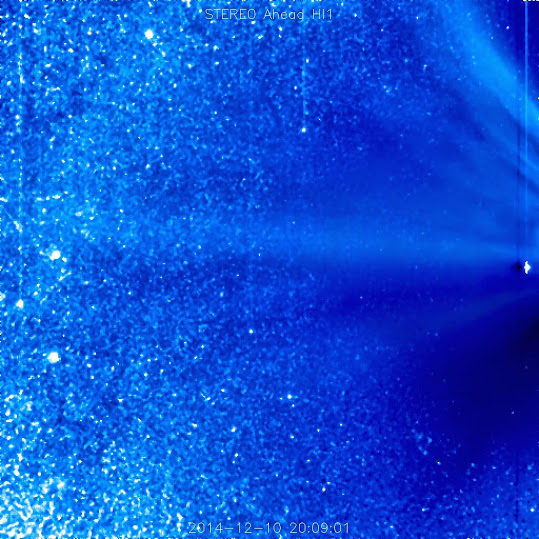 “Comet” ISON Off Course on Dec 10 Earthwing3