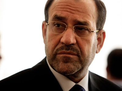 El primer ministro chií, Nuri al Maliki.