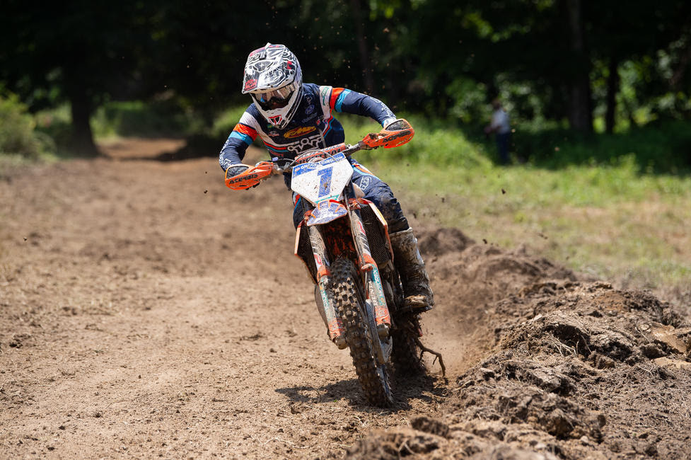 Jesse Ansley earned the FMF XC3 125 Pro-Am class win, and now sits one point behind first place in the points standings.