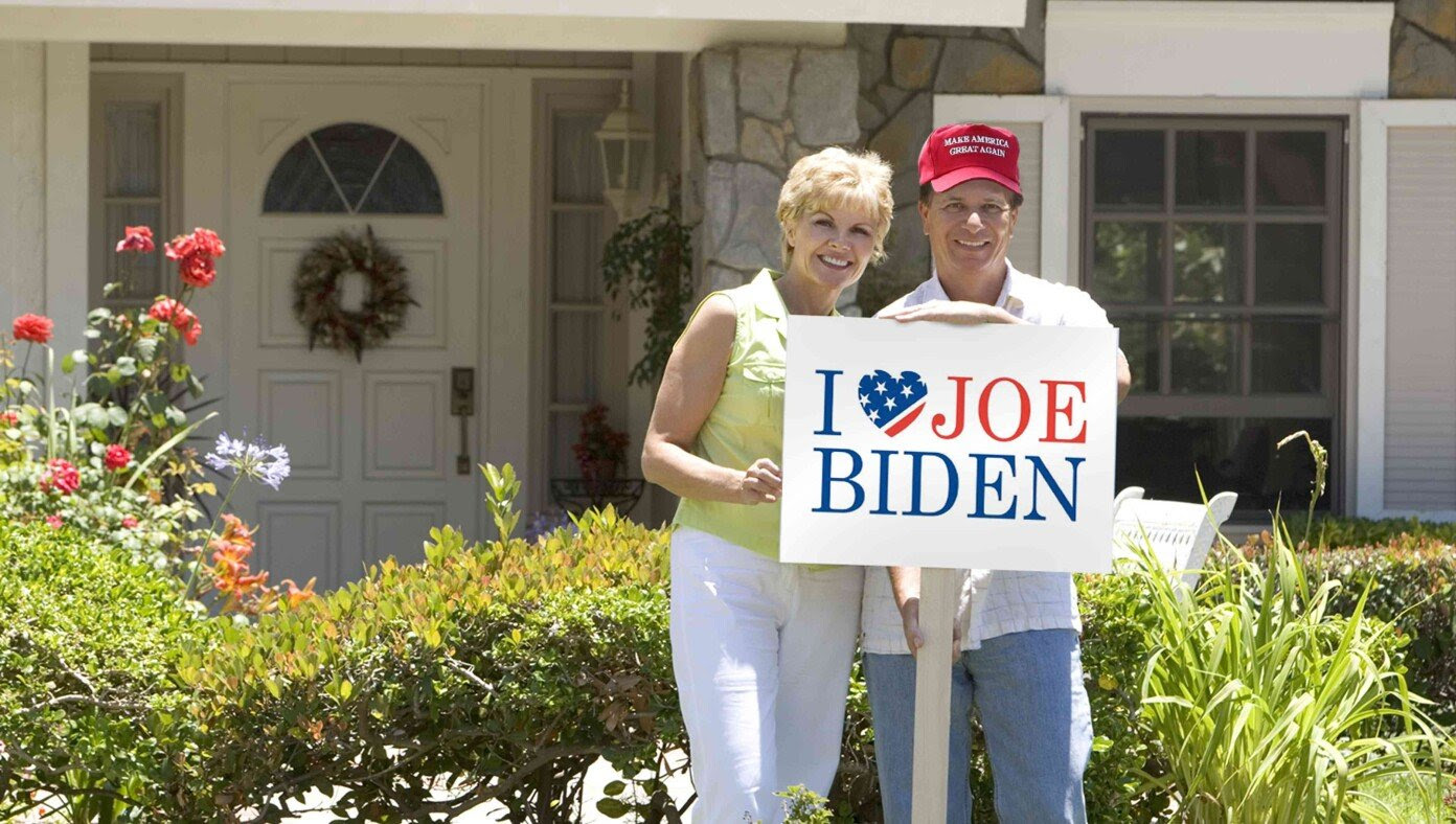 Trump Voters Put Biden Signs In Their Yards So That The FBI Will Pass Over Them