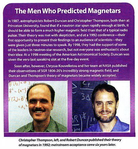 Fig 6 The Magnetar Pioneers