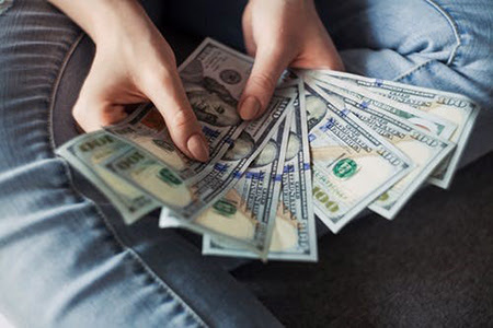 File photo of $100 bills