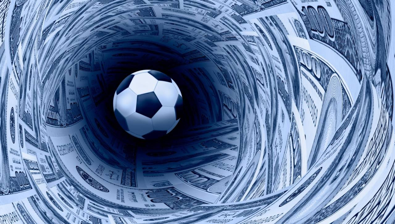 futebol bola dinheiro dólar finanças